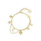 TimiBLOOMING PINK GOLD MOP BRACELET