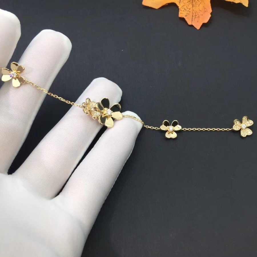 ¡®Timi¡¯FRIVOLE GOLD 5 FLOWERS BRACELET