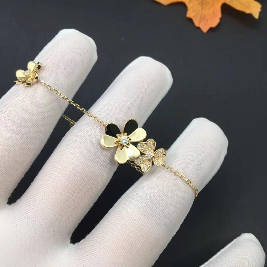 ¡®Timi¡¯FRIVOLE GOLD 5 FLOWERS BRACELET