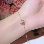 ¡®Timi¡¯FRIVOLE GOLD FLOWER DIAMOND BRACELET